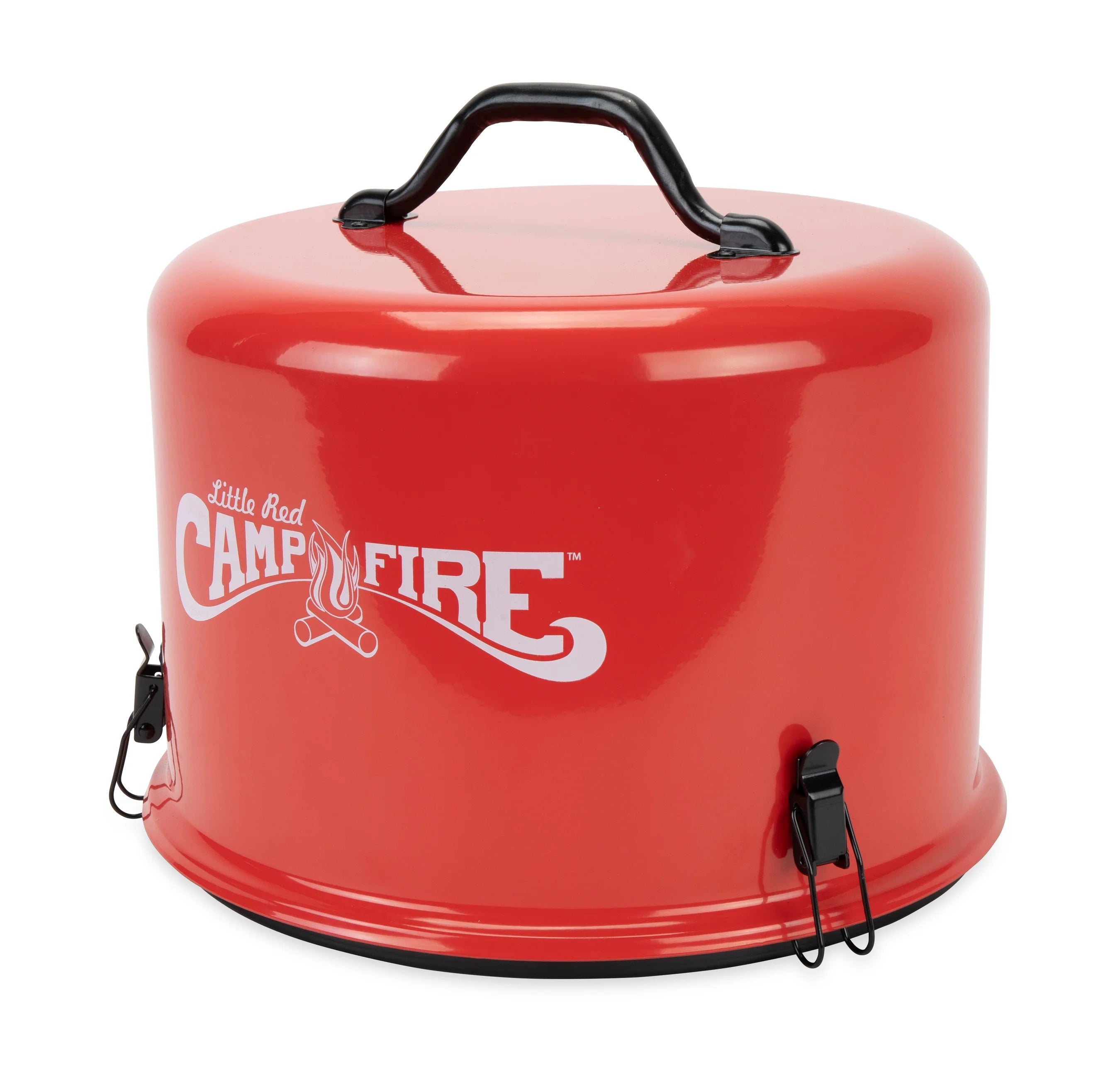 Camco Little Red Campfire | Portable and Propane Powered | 11-1/4-inch Fire Tray Size, Multicolor (58031)