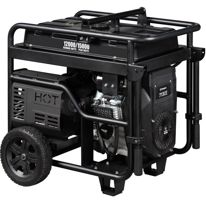 Westinghouse 15,000 Peak Watt Home Backup Portable Gas Generator with Electric Start &amp; CO Sensor