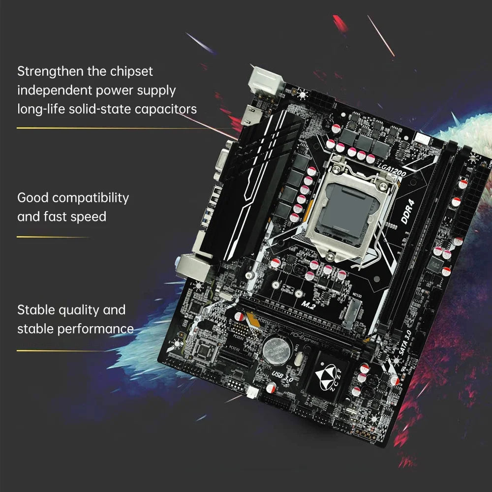 Apexeon Motherboard,11th/10th Compatible Core Compatible Core i3/i5/i7/i9 H510 11th/10th Compatible BUZHI QISUO Computer ERYUE mewmewcat