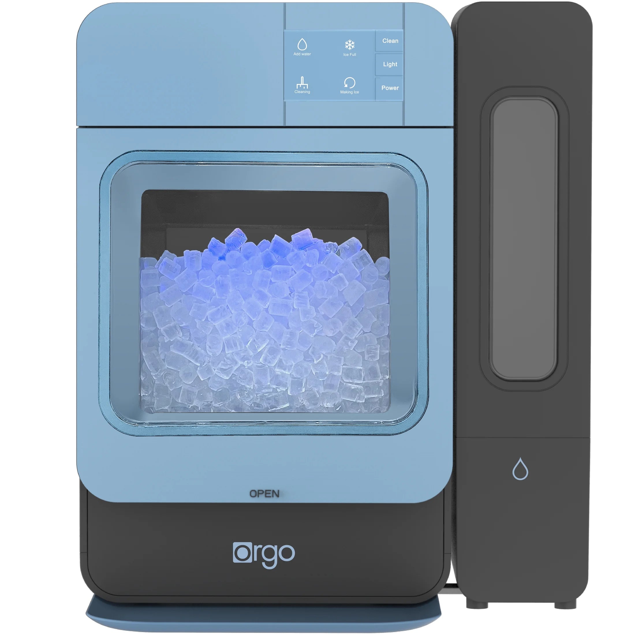 Orgo Products Sonic Countertop Ice Maker, Nugget Ice Type, Sage