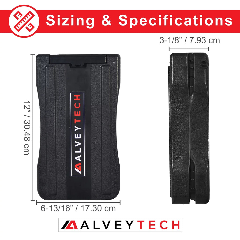 AlveyTech 24 Volt 10 Ah Rack Mount Battery Pack for Currie eZip and IZIP Electric Power Bike eBike