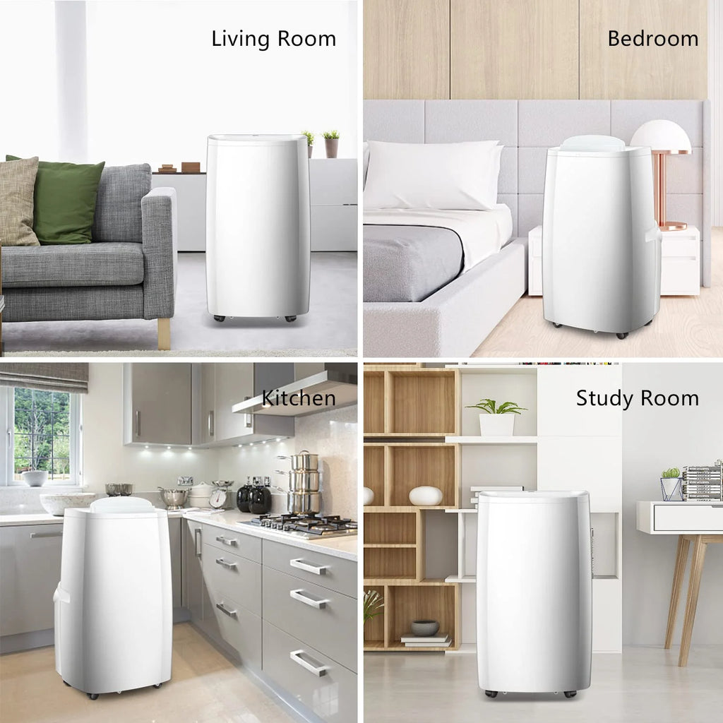 Auseo 5000BTU (8000 BTU ASHRAE) Portable Air Conditioner, 250 sq.ft  3 in 1 AC with 24-Hour Timer, Suitable for Families