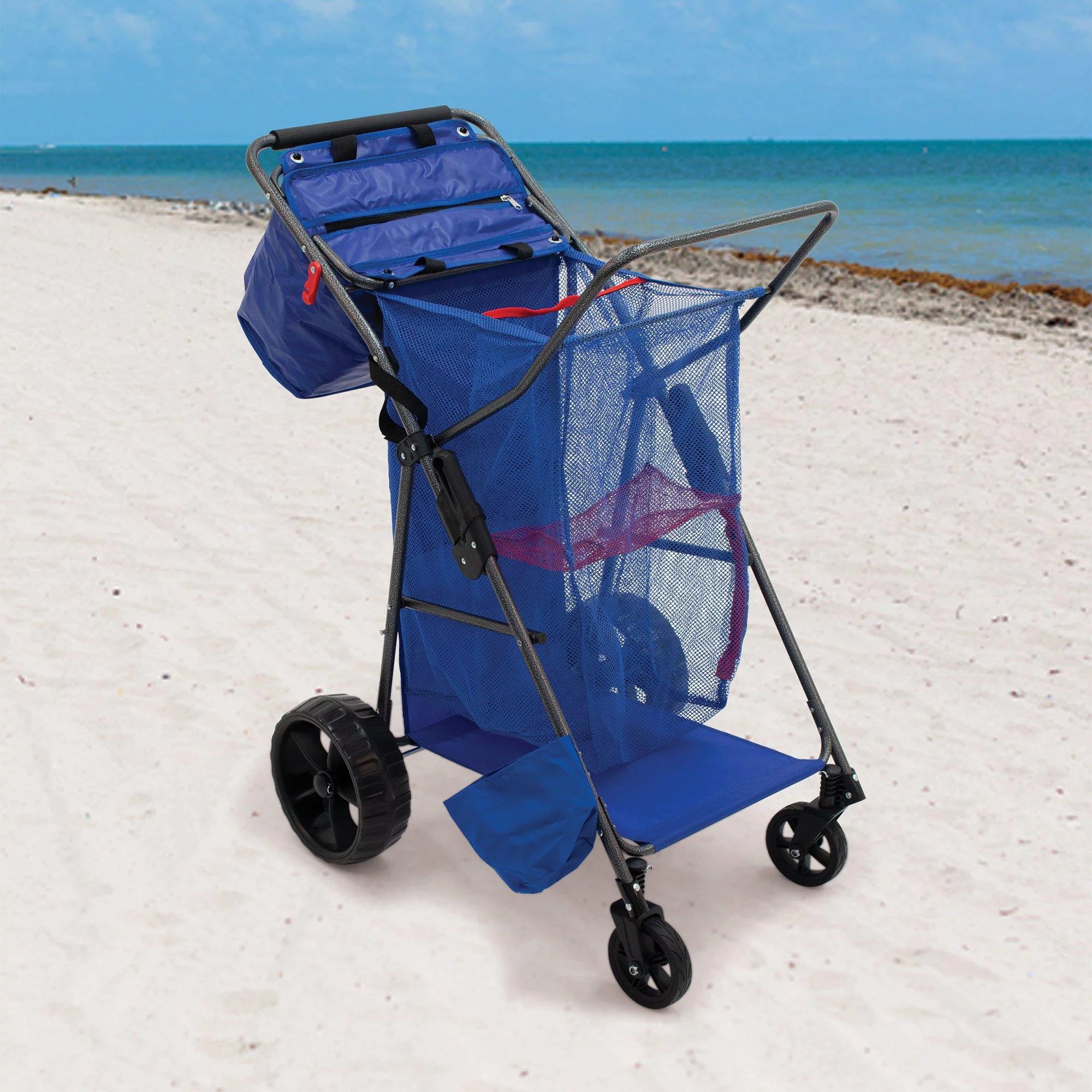 Deluxe Wonder Wheeler Beach Cart