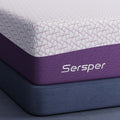 Memory Foam Mattress Queen, Sersper 10 inch Cooling Gel Memory Foam Mattress in a Box, Medium firm