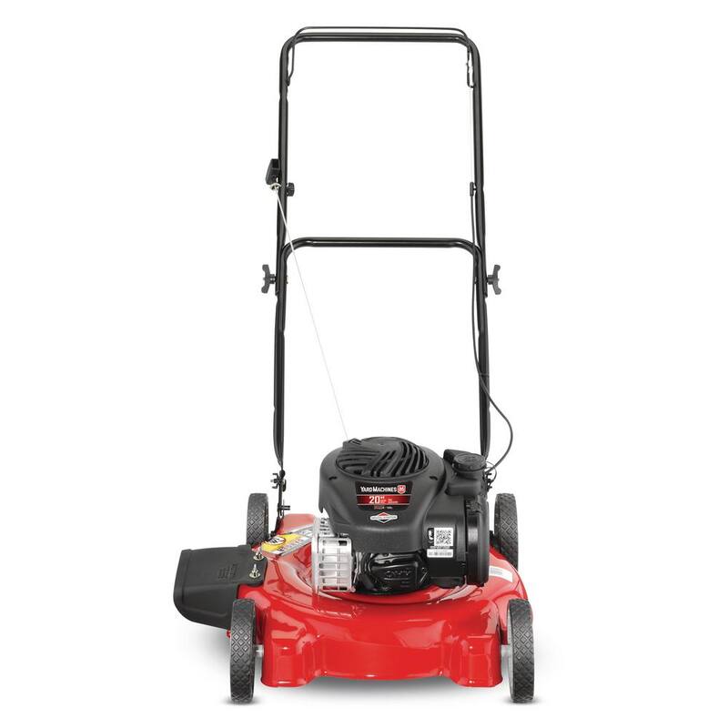 20 in. 125 cc OHV Briggs and Stratton Gas Walk Behind Push Mower