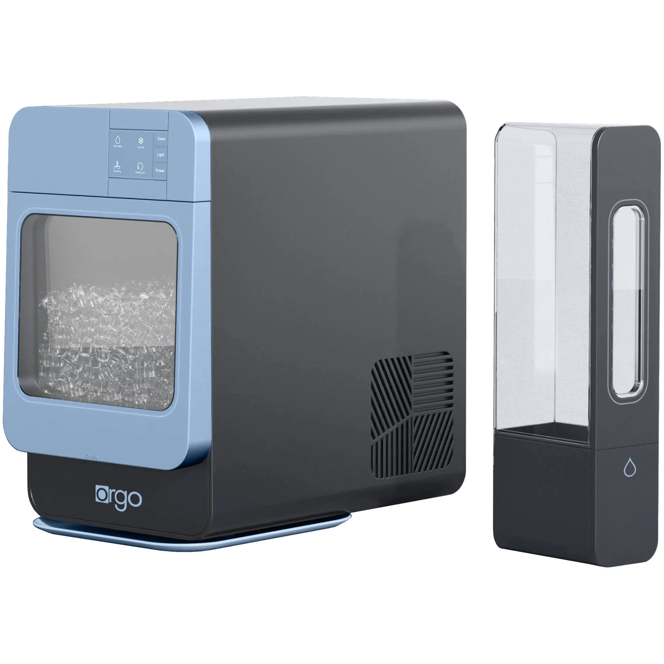 Orgo Products Sonic Countertop Ice Maker, Nugget Ice Type, Sage