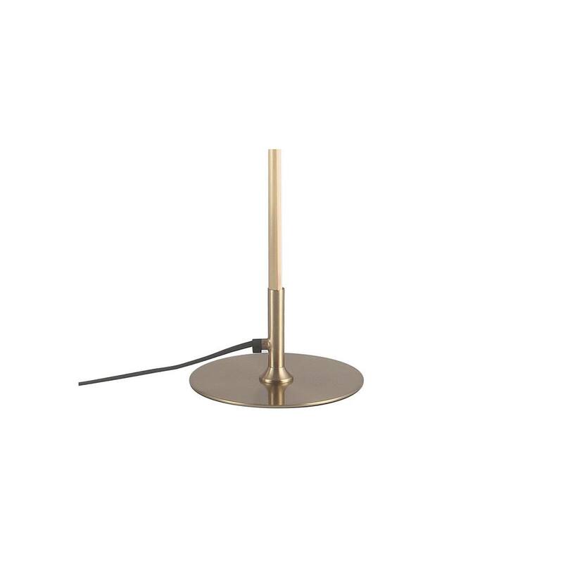 Iris 59.5 in. Gold LED Integrated Floor Lamp
