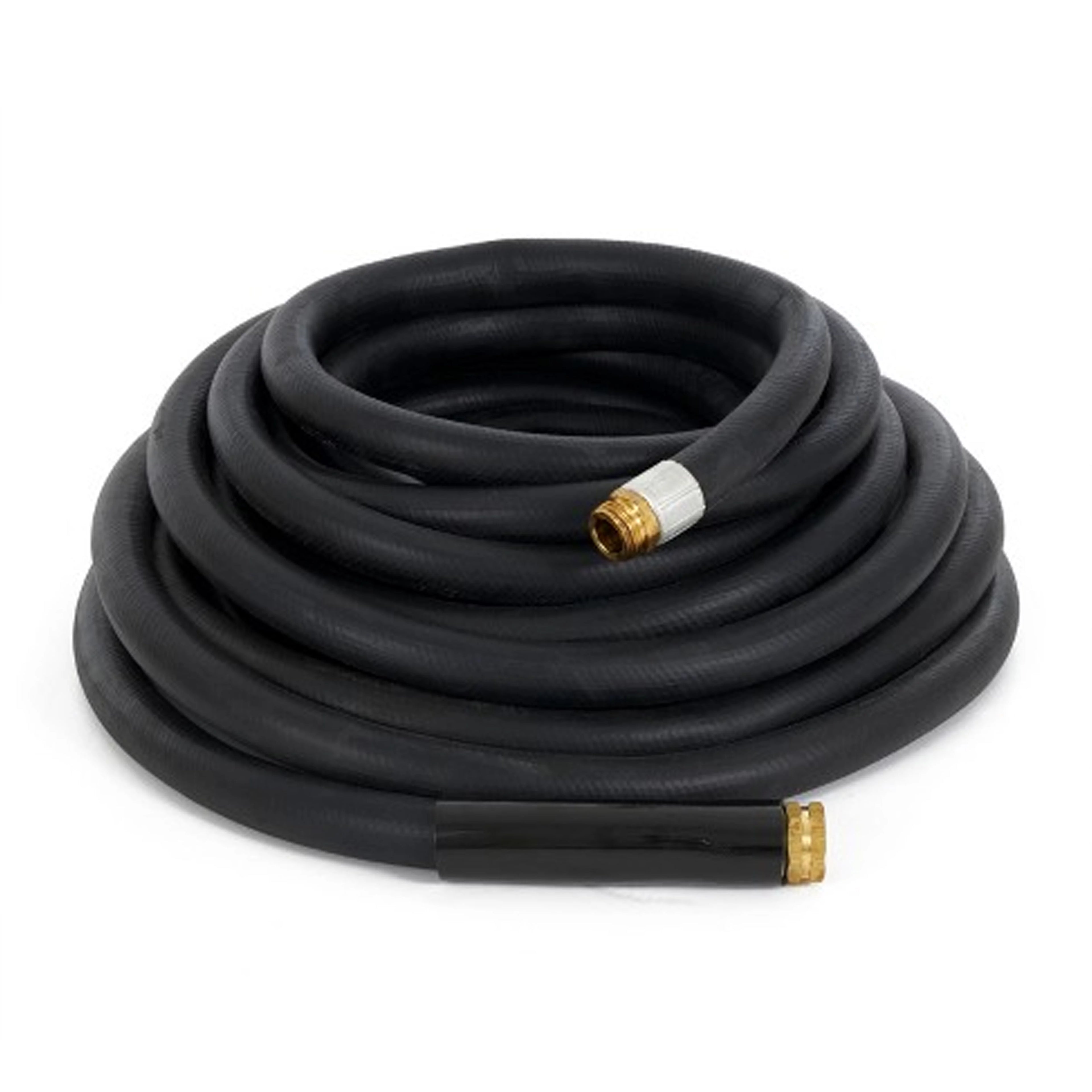 Apache 98108809 100 Foot Industrial Rubber Garden Water Hose with Brass Fittings