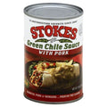 Stokes Green Chile Sauce with Pork, 15 Ounce (Pack of 14)