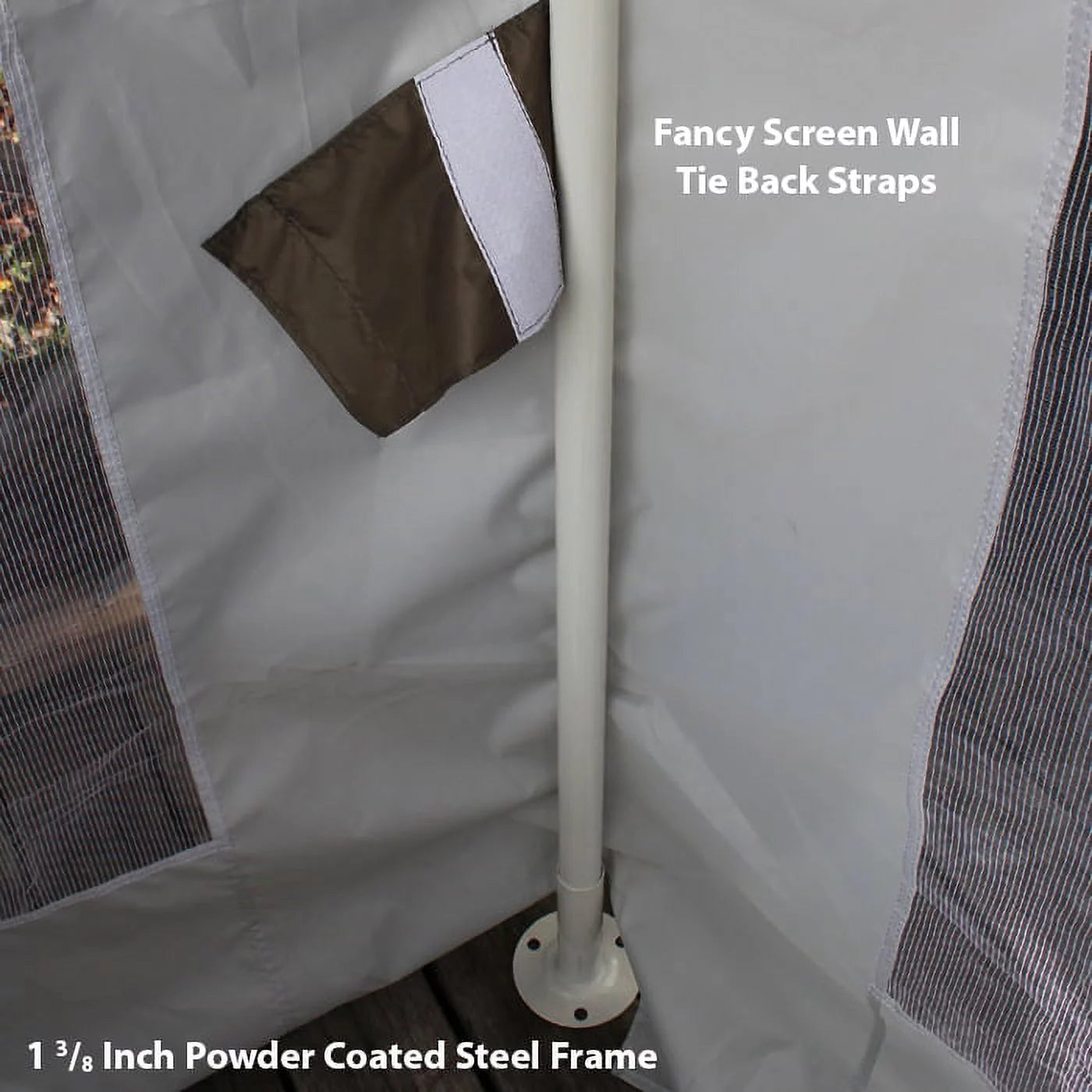 King Canopy Garden Party Backyard Gazebo 10'x10' 4-Leg, Olive Branch