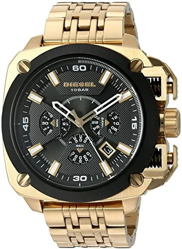 Diesel Men's Bamf DZ7378 Gold Stainless-Steel Quartz Watch