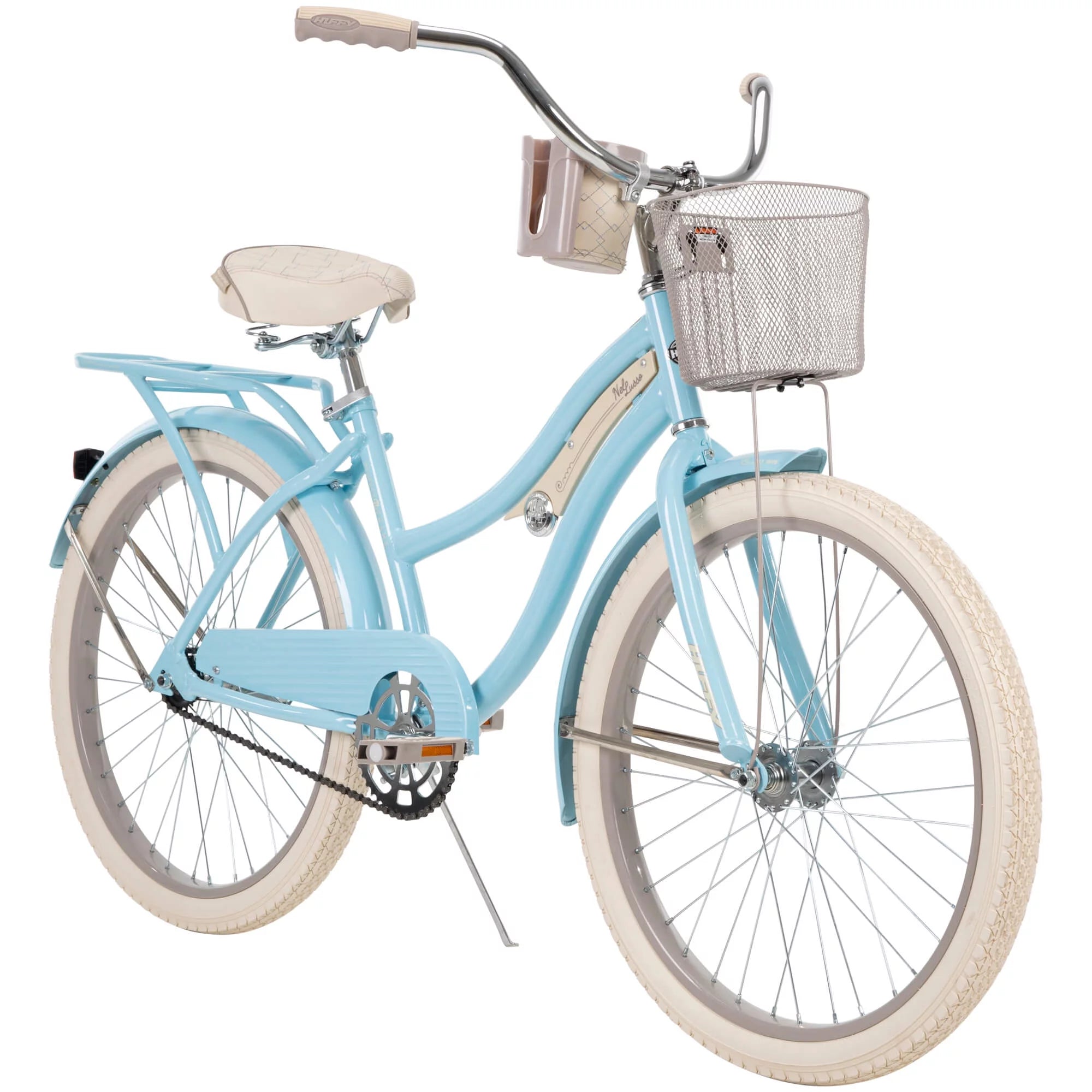 Huffy 24" Nel Lusso Girls' Cruiser Bike, Blue