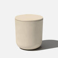 Side Table Series Kona Round Sand Plastic 21 in. Height Cooler Side table