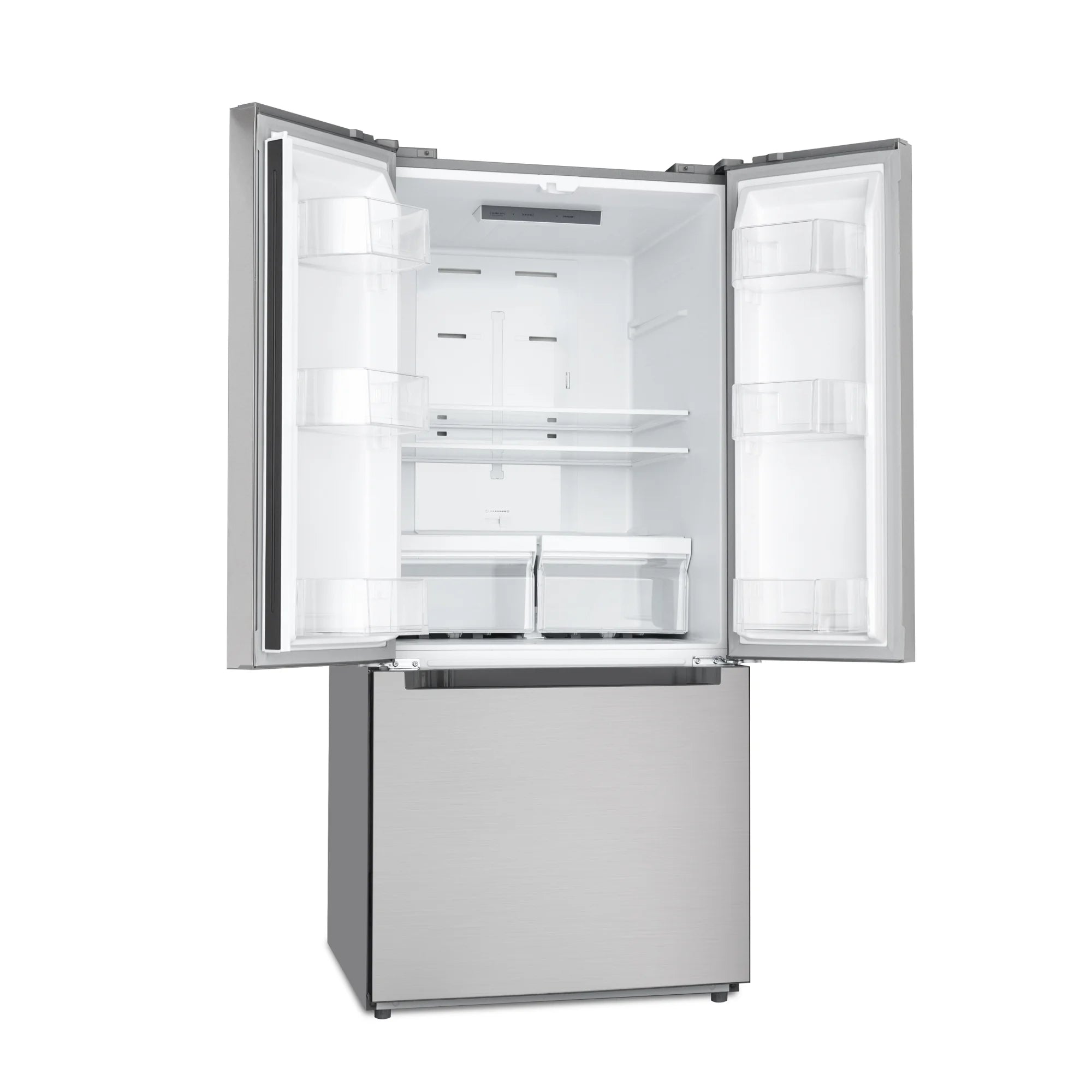 18.5 cu. ft. Stainless-Steel French Door Refrigerator in Silver (KM-RERFDSS-18C)