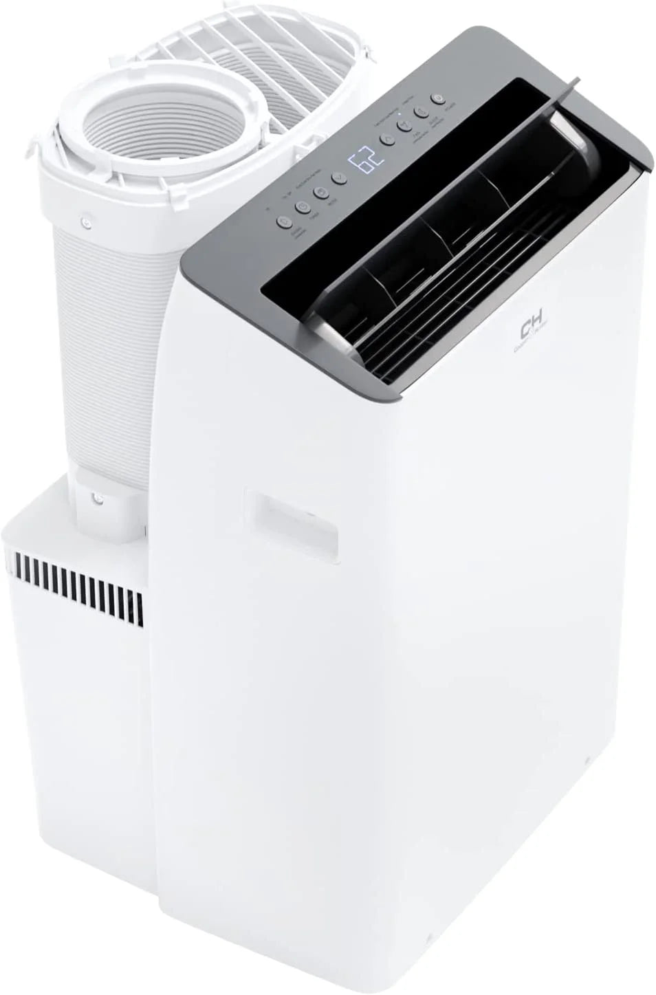 Cooper & Hunter 14000 BTU 115V Portable Air Conditioner and Heater With WiFi, Remote and Window Kit Cover 550 Sq Ft