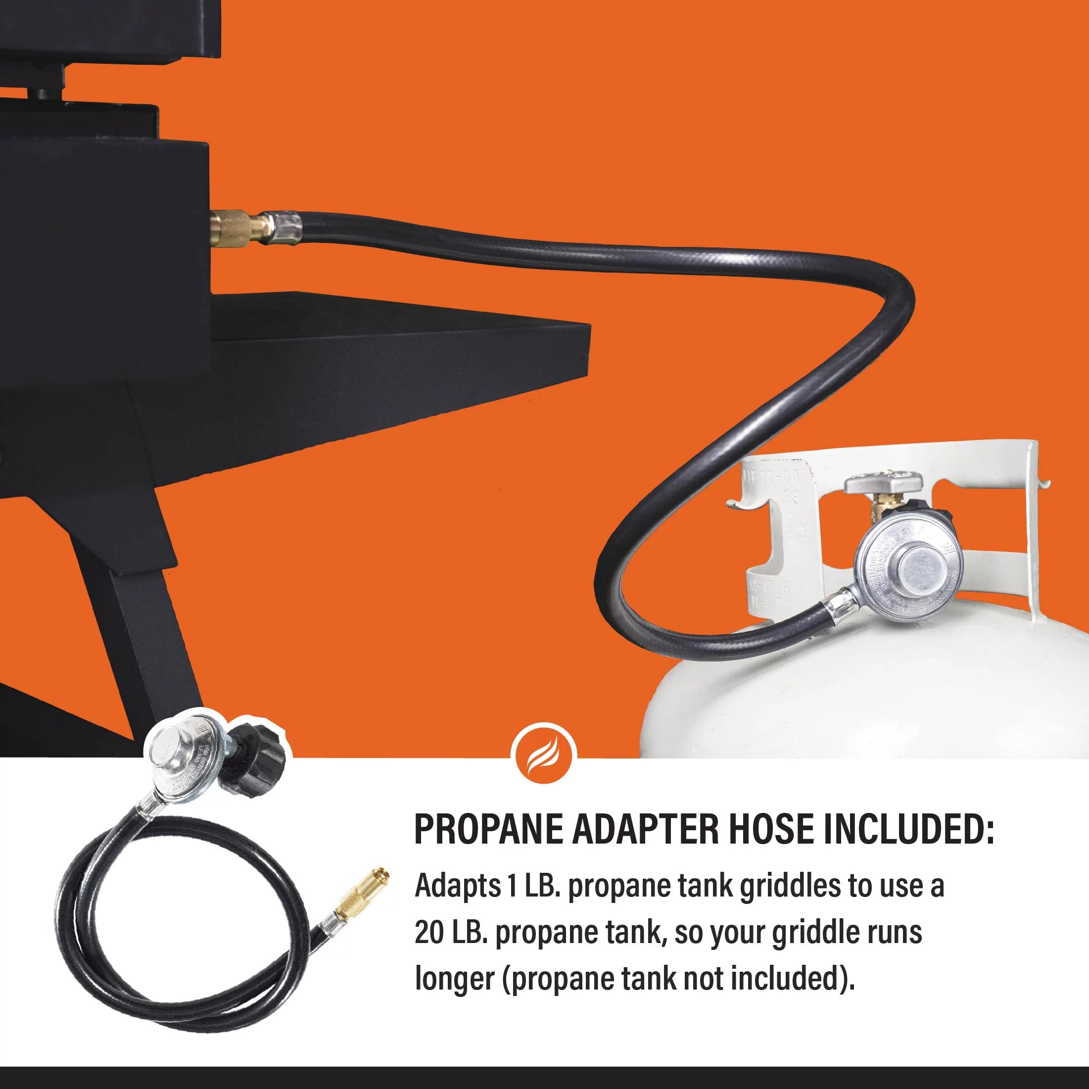 Blackstone Adventure Ready 22" Griddle with Stand and Adapter Hose