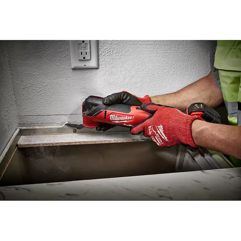 M18 FUEL 18V Lithium-Ion Cordless Brushless Oscillating Multi-Tool with FUEL Jigsaw (Tool-Only)