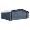 Arrow 10183 20 x 20 ft. Fabric Carport Enclosure Kit