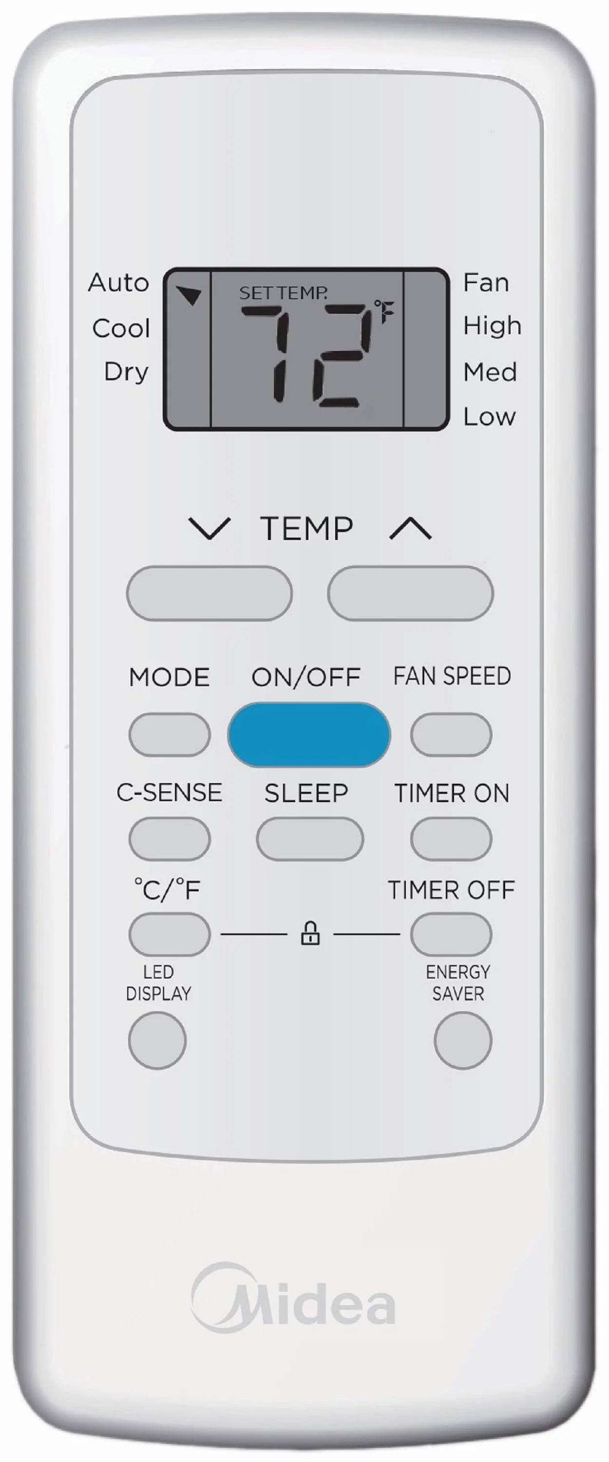 Midea 5,000 BTU 115V Window Air Conditioner with Comfort Sense Remote, up to 150 Sq. ft., Black, MAW05R1WWT-T