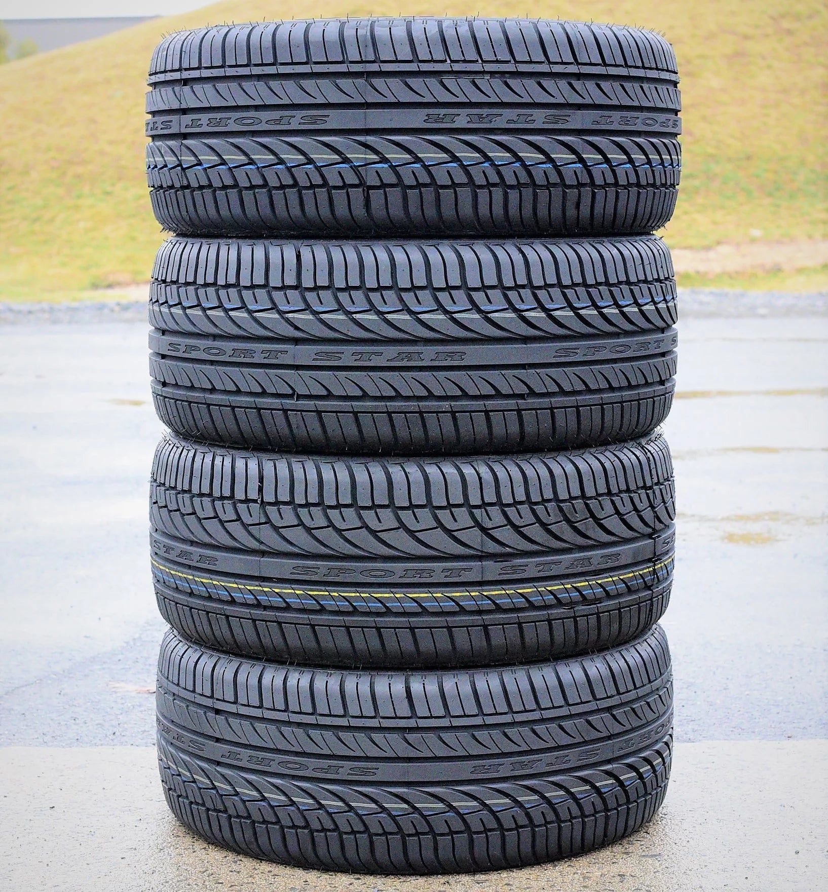 Set of 4 (FOUR) Fullway HP108 245/45R18 ZR 100W XL High Performance Tires
