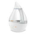 1 Gal. Top Fill Drop Cool Mist Humidifier with Sound Machine for Medium to Large Rooms up to 500 sq. ft. - Clear/White
