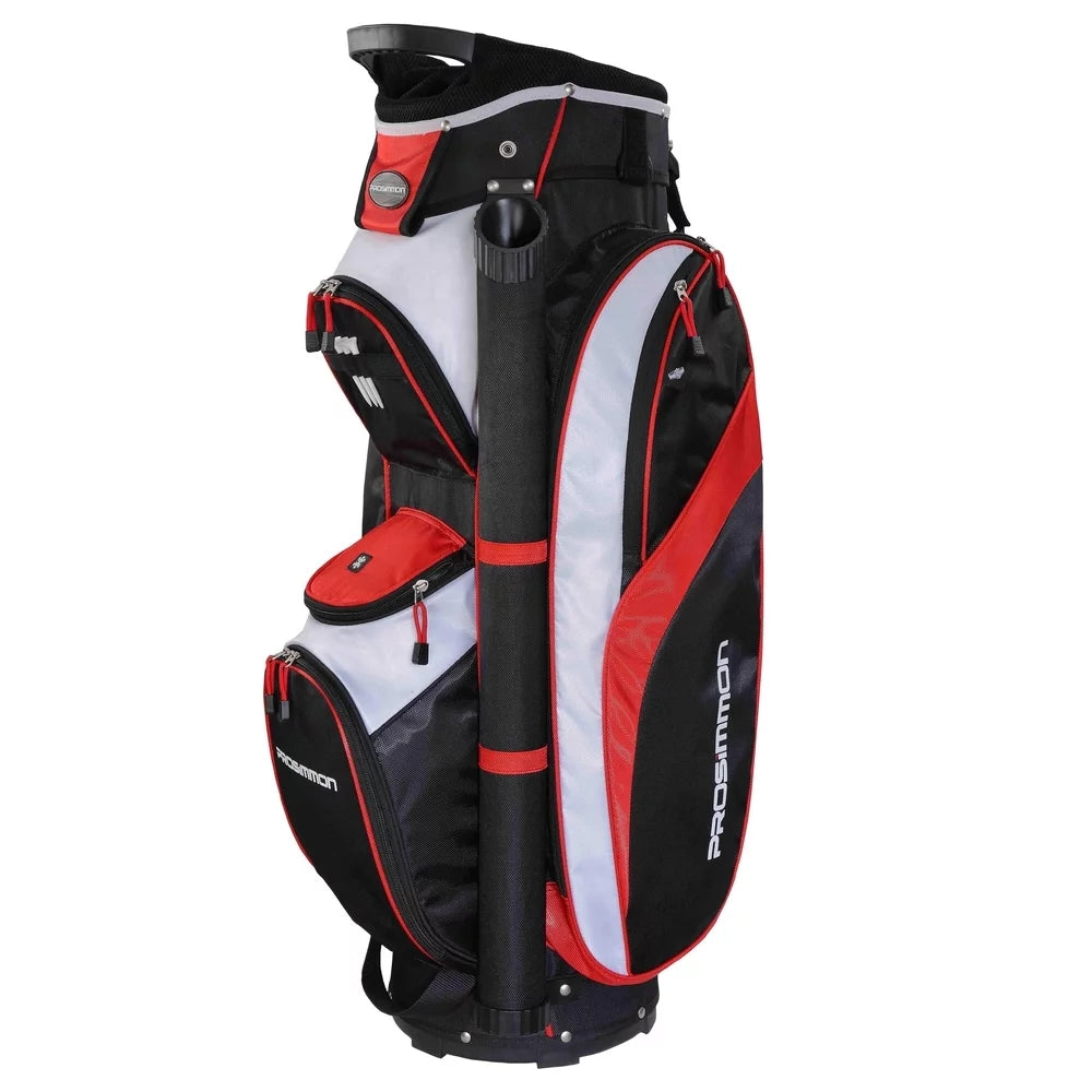 Prosimmon Tour 14 Way Cart Golf Club Bag Black and Gray