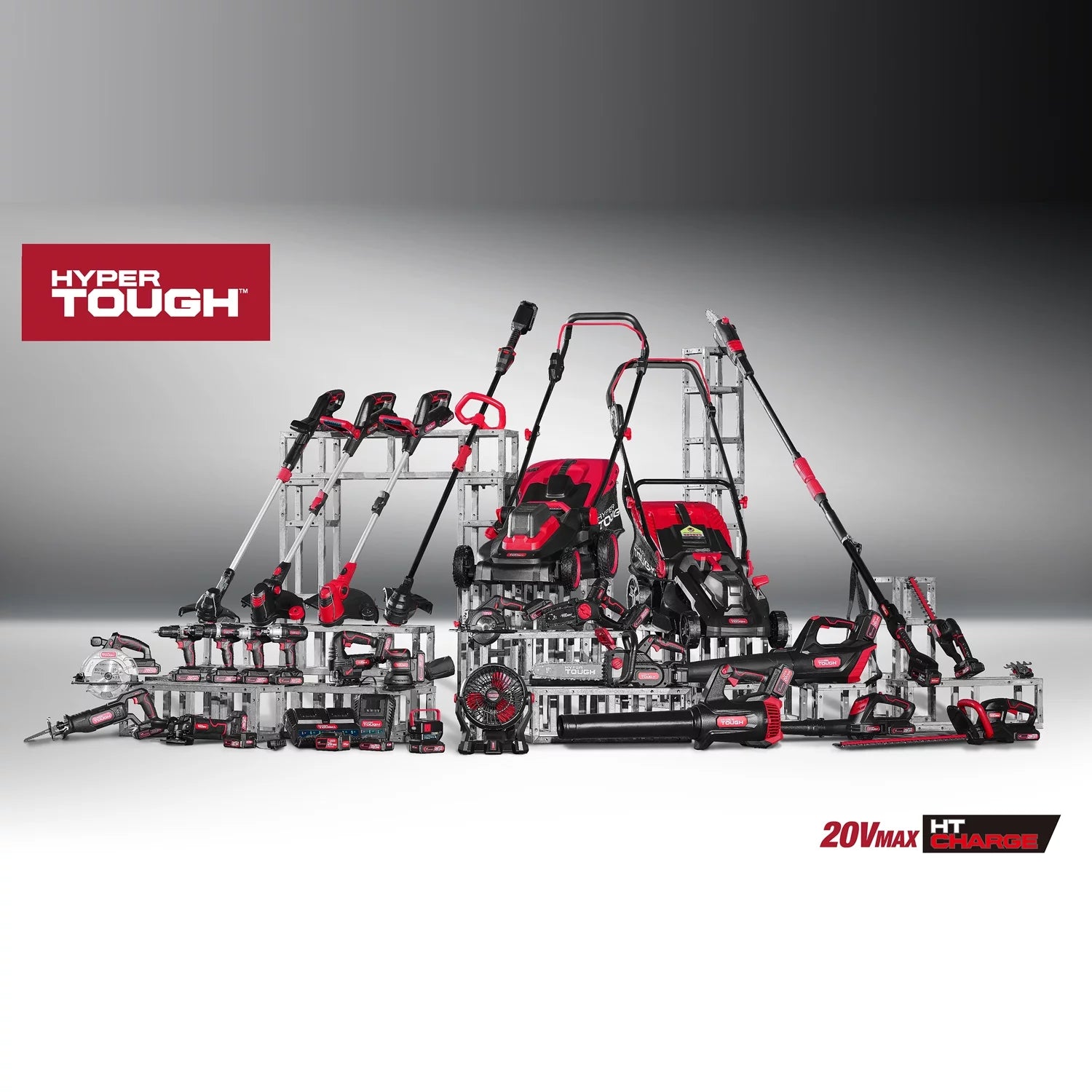 Hyper Tough 20V Max 4.0Ah Lithium-Ion Battery Pack, 8711.1, Provide Longer Runtime
