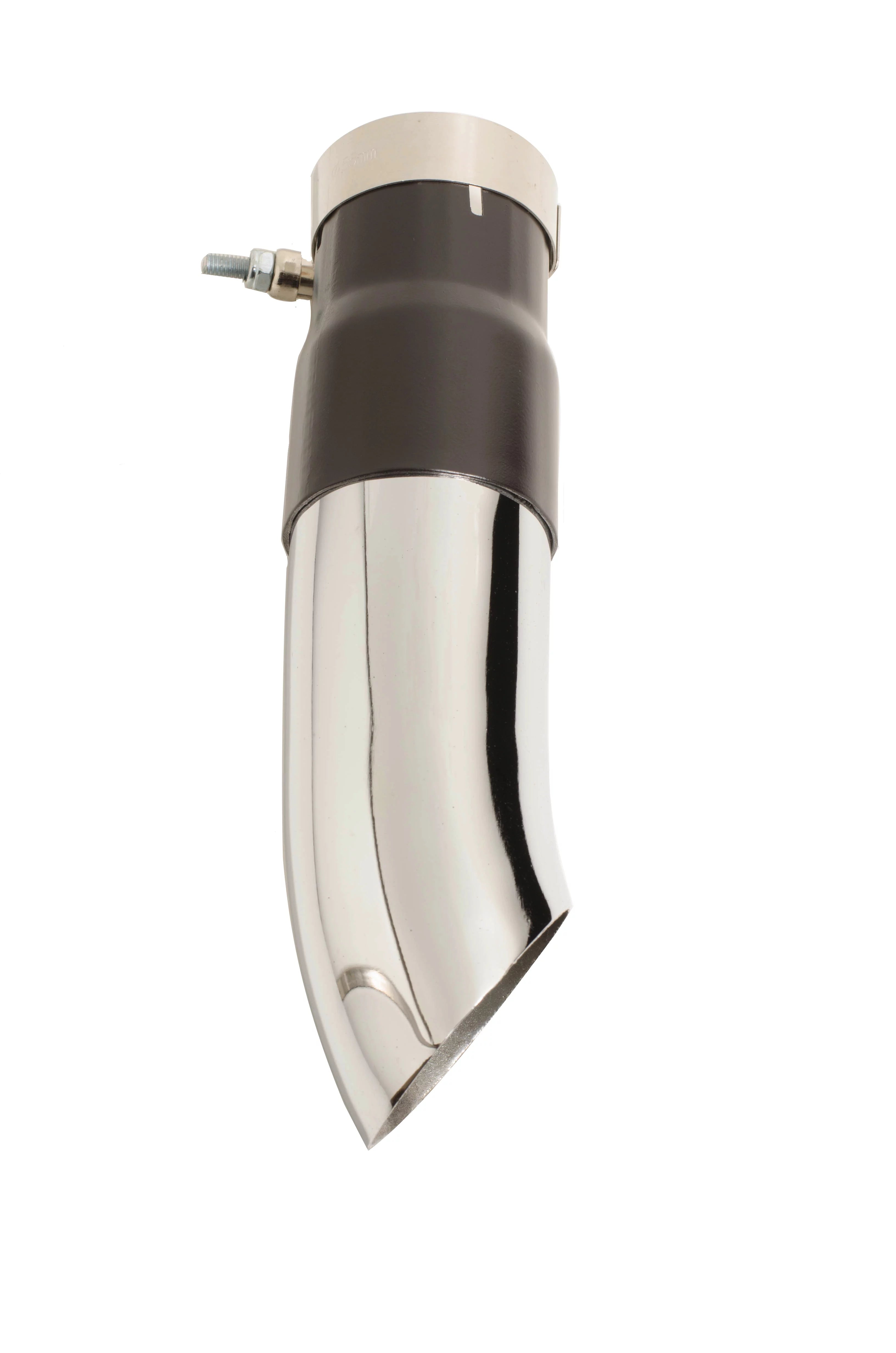 Radiant Cycles Shorty GP Exhaust Motorcycle Slipon Short Muffler Pipe for 2007-2016 Suzuki Bandit GSF1250 Chrome
