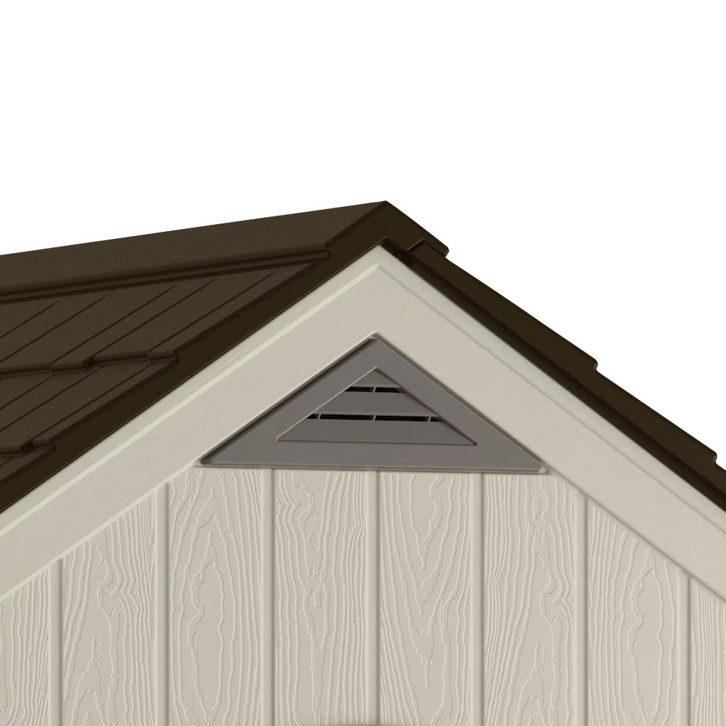 Suncast 171 cu. ft. 7 x 4 Carlisle Outdoor Resin Storage Shed