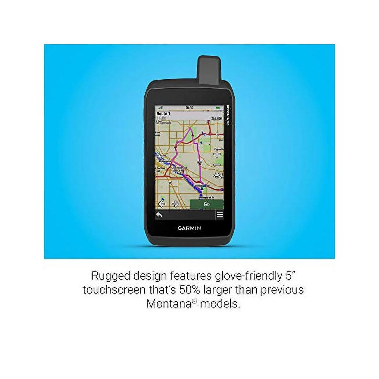 Garmin Montana 700i, Rugged GPS Handheld (Bundle) With ACCESSORIES