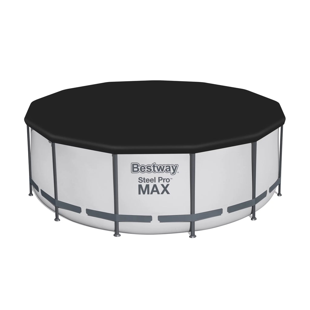 Bestway Steel Pro 15' x 48" Round Above Ground Outdoor Swimming Pool