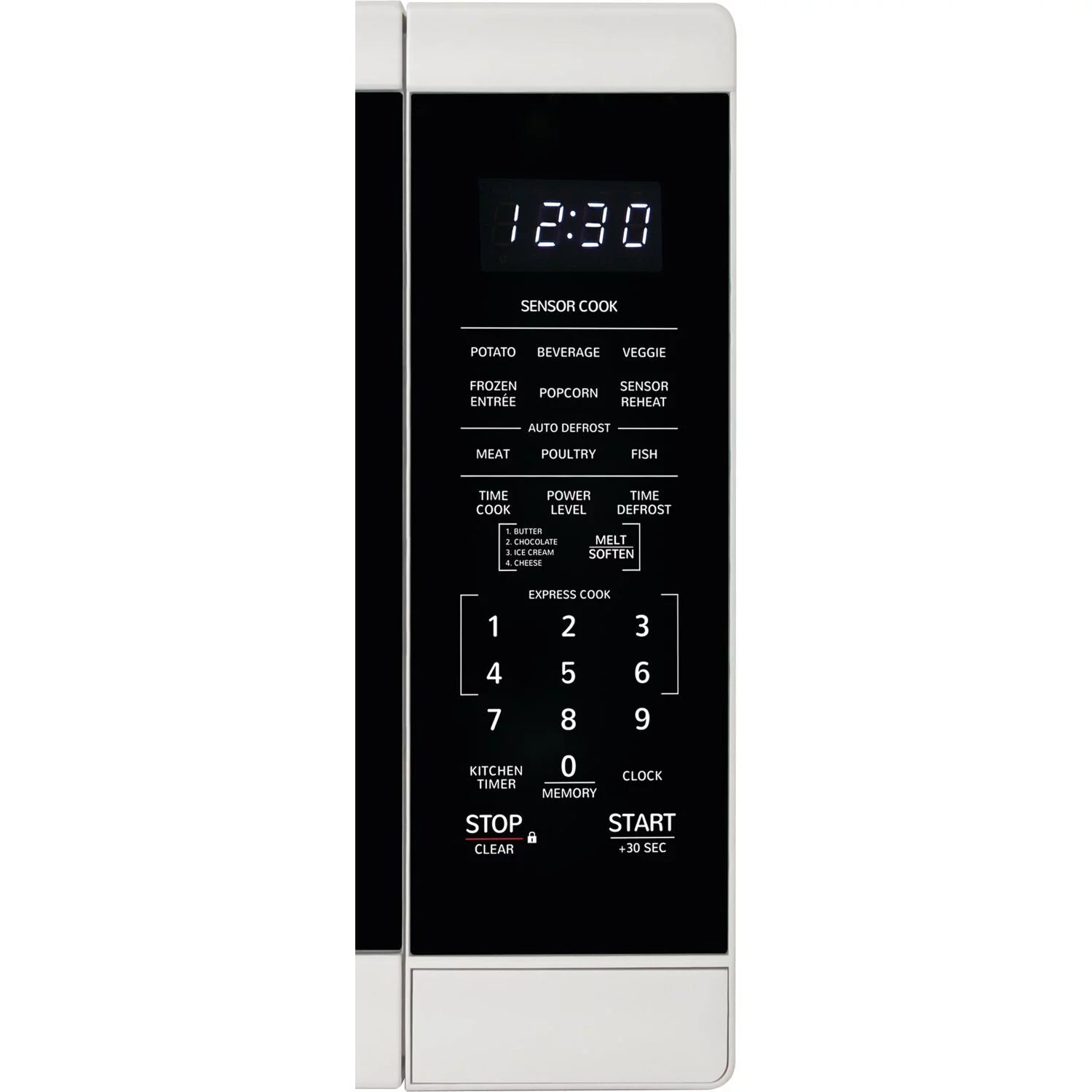 Sharp 1.4-Cu. Ft. Countertop Microwave Oven in Black