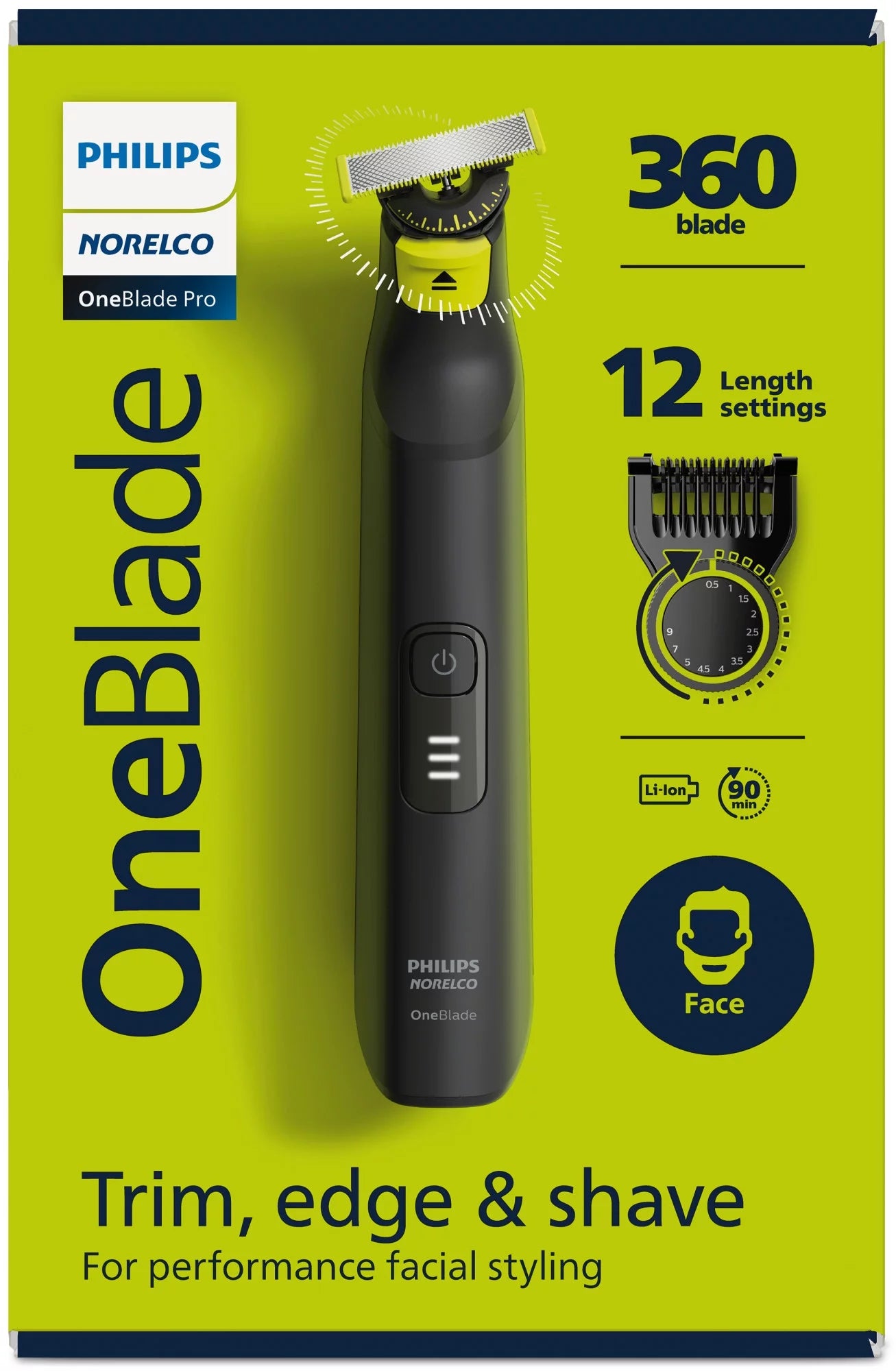 Philips Norelco Oneblade 360 Pro Hybrid Electric Trimmer QP6531/70