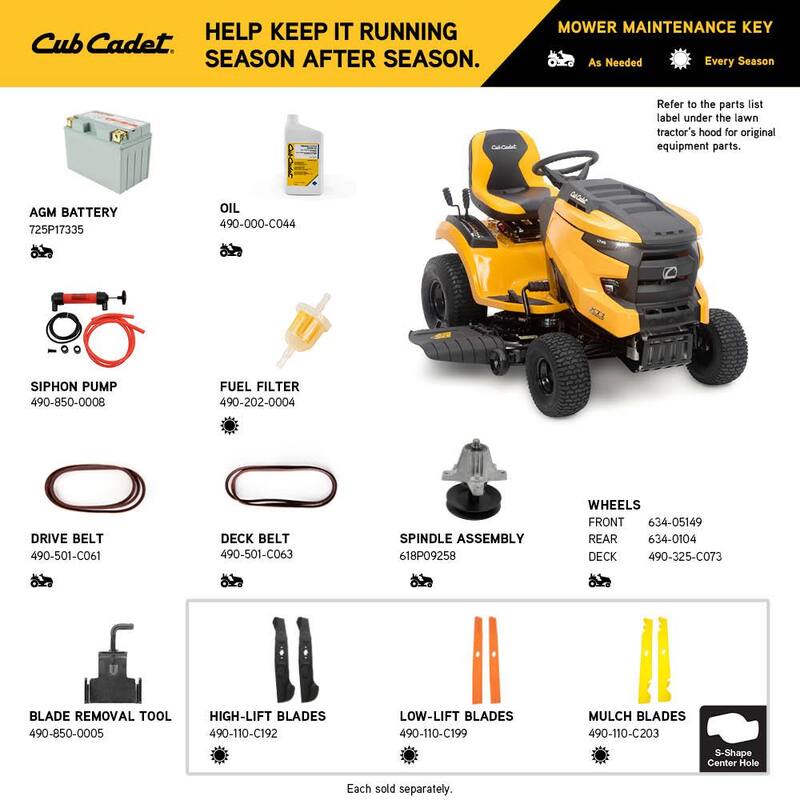 XT1 Enduro LT 46 in. 23 HP V-Twin Kohler 7000 Series Engine Hydrostatic Drive Gas Riding Lawn Tractor