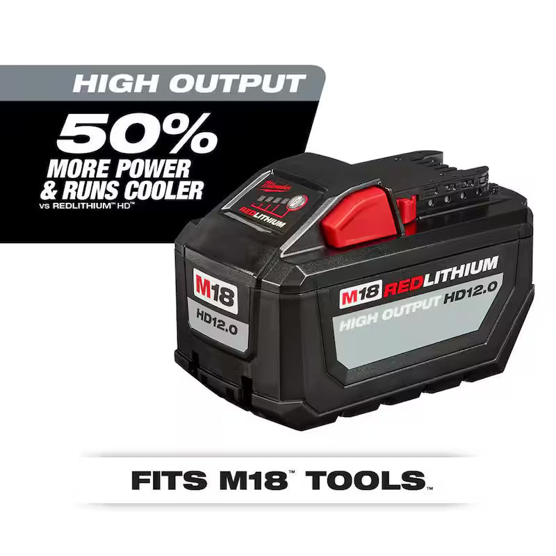 M18 FUEL 18V Lithium-Ion Brushless Cordless 12 in. Dual Bevel Sliding Compound Miter Saw Kit with Stand and Battery