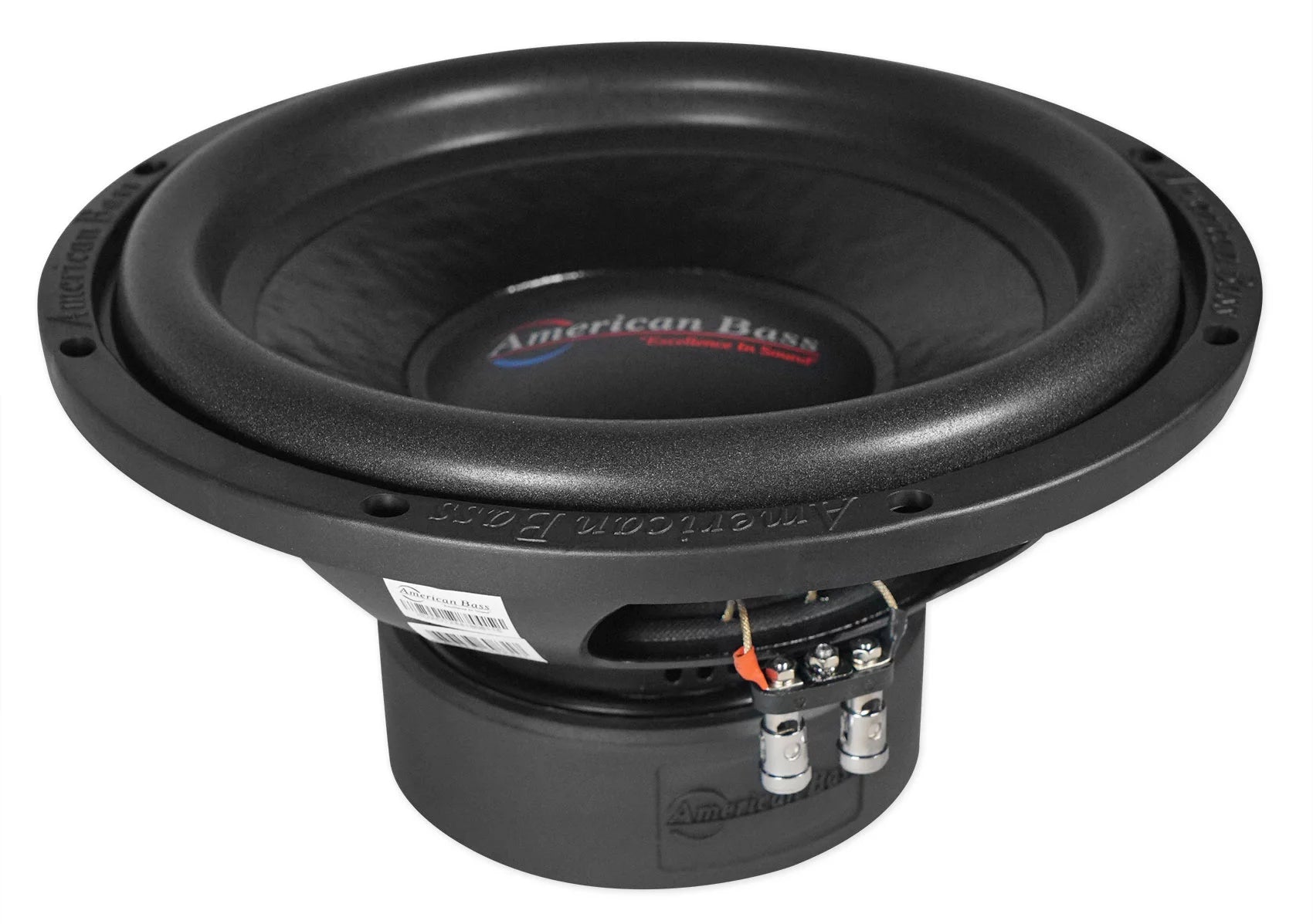 American Bass XO 1244 12" 600w Car Subwoofer 4-ohm Sub+Mono Amplifier+Amp Kit